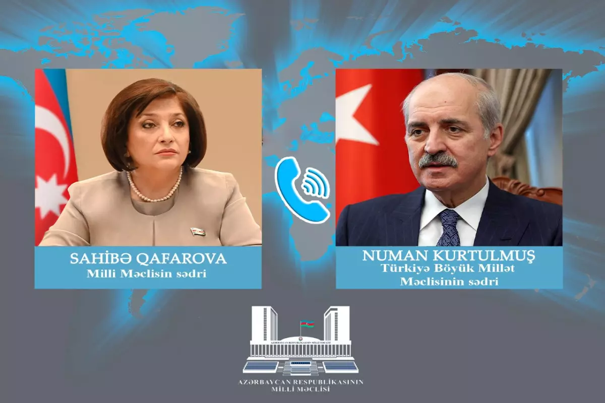 Sahibə Qafarova Numan Kurtulmuşu Azərbaycana rəsmi səfərə dəvət edib