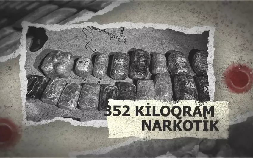 Avqustda 352 kiloqram narkotik vasitəni dövriyyədən çıxarılıb - VİDEO