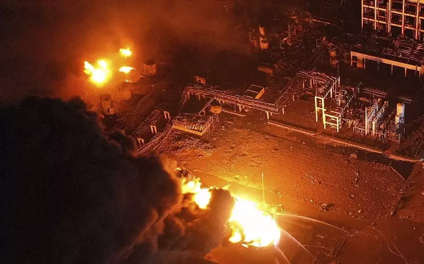 Çində sənaye zonasında baş vermiş partlayış nəticəsində 5 nəfər ölüb