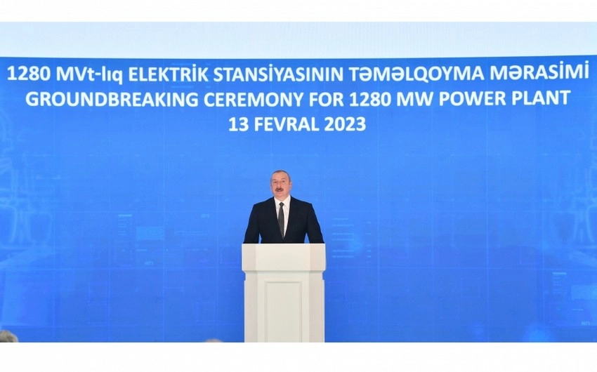 "Yeni elektrik stansiyası ölkəmizin enerji potensialını  gücləndirəcək".