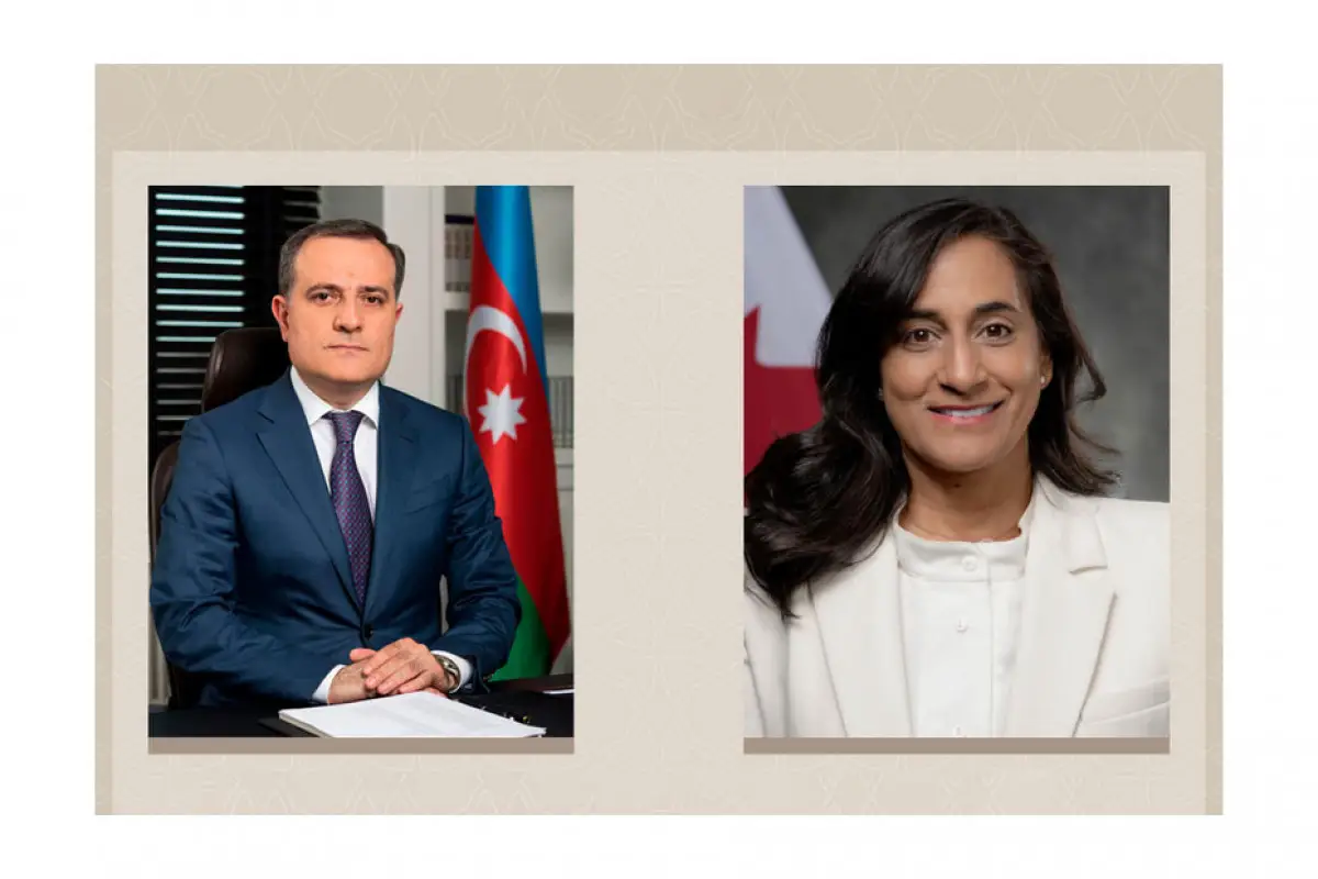 Ceyhun Bayramov kanadalı həmkarı ilə telefon danışığı aparıb