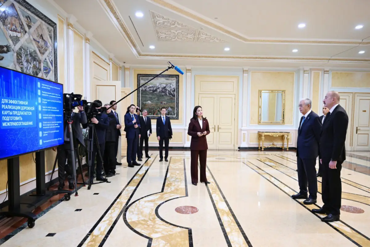 Astanada “Orta dəhlizin inkişafı” birgə layihəsi təqdim edilib