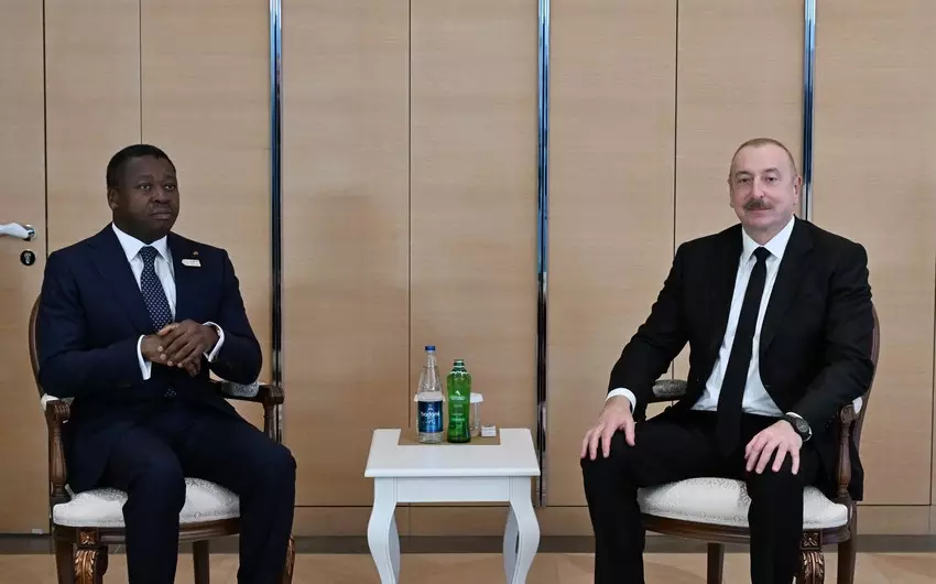 İlham Əliyev Toqo Prezidenti ilə görüşüb - YENİLƏNİB