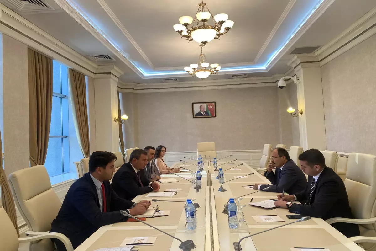 Türkiyə səfiri Səməd Seyidovla görüşüb