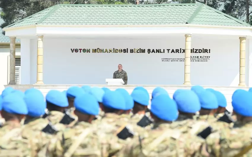 İlham Əliyev: "Ulu Öndərin Azərbaycan Ordusunun formalaşmasında xüsusi rolu var"