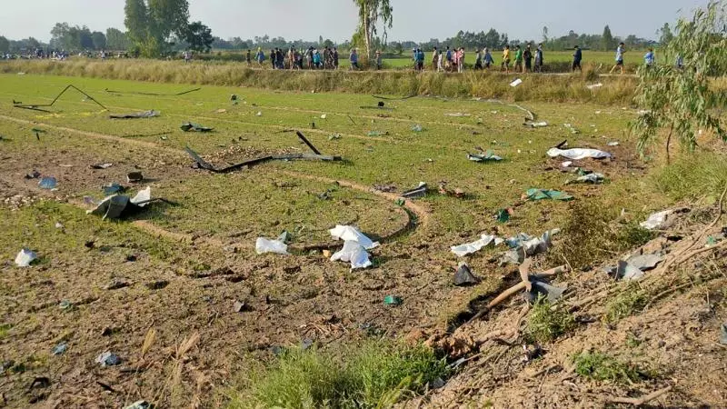 Taylandda atəşfəşanlıq fabrikində partlayış baş verib, ölənlər var