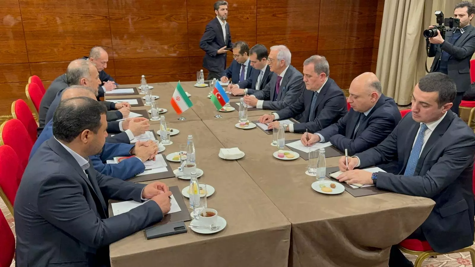 Moskvada Azərbaycan və İran xarici işlər nazirlərinin görüşü keçirilir