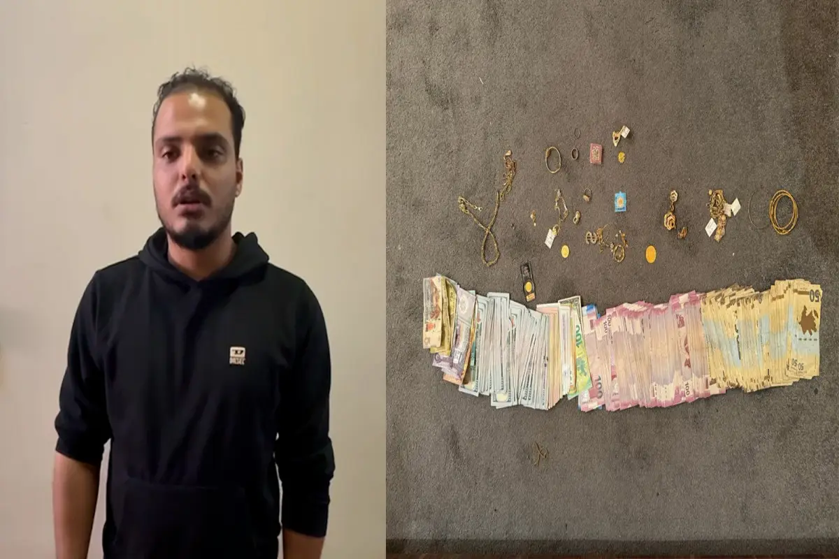 Bakıda 70 min manat və qızıl əşyaları oğurlayan şəxs saxlanılıb - VİDEO
