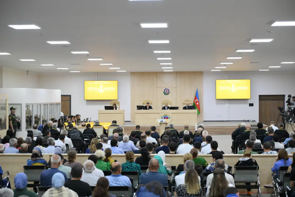 Ermənilərin məhkəməsi keçirilib