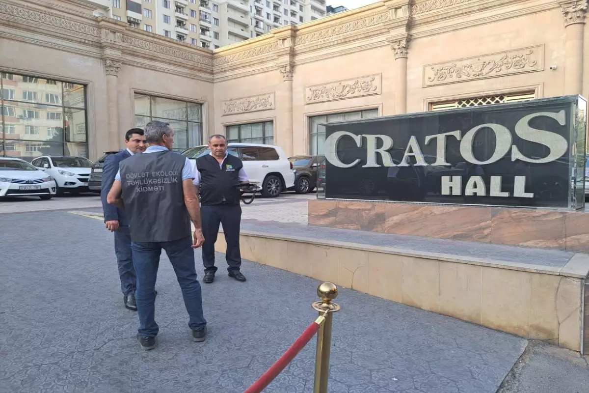 "Cratos Hall" restoranının rəhbərliyi cərimələnib