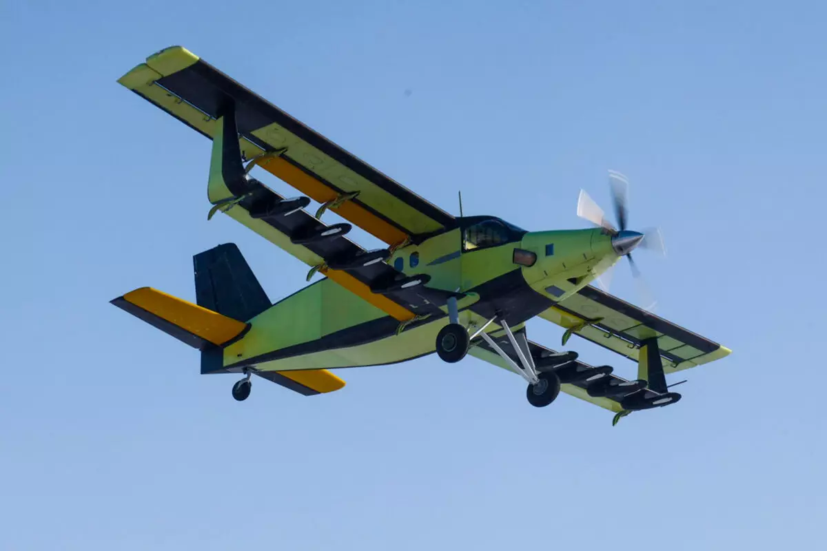 "Partizan" ağır nəqliyyat pilotsuz təyyarəsi ilk uçuşunu həyata keçirib