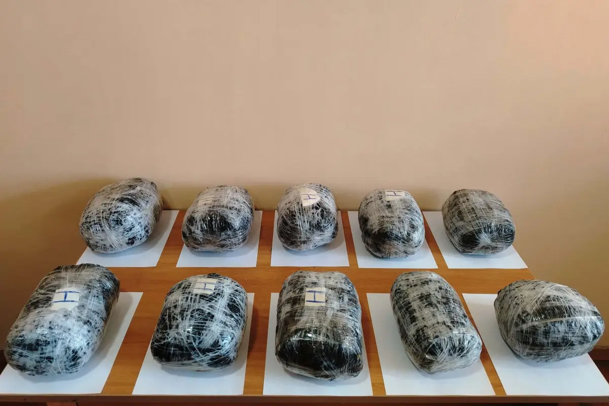 Azərbaycanla İran sərhədi pozulub, 10 kq-dan çox narkotik aşkarlanıb