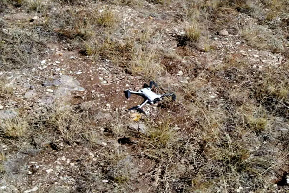 Ermənistan silahlı qüvvələrinə məxsus kvadrokopter ələ keçirilib