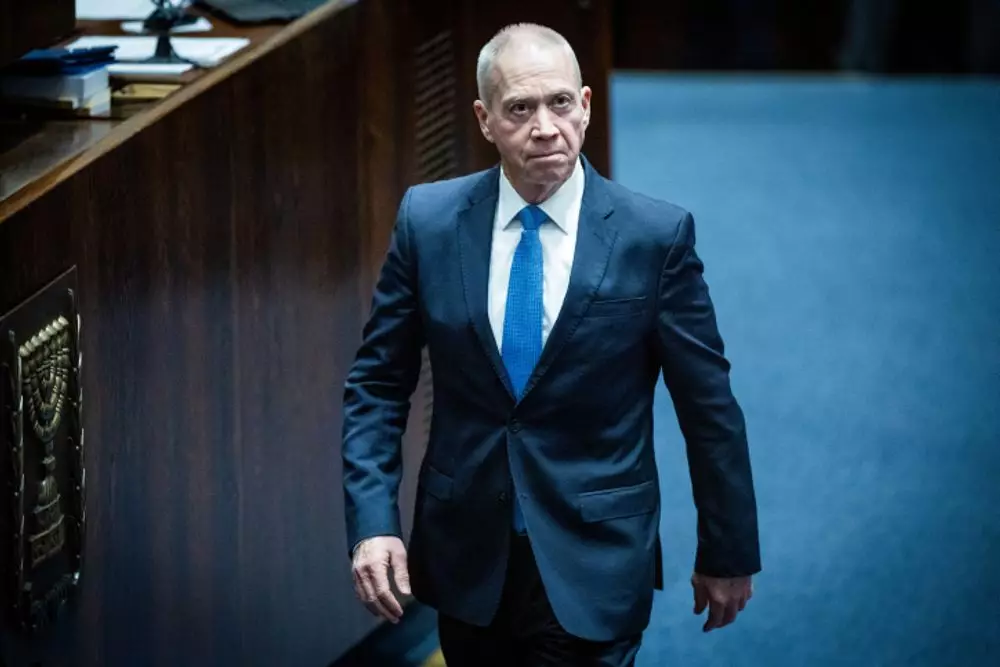 İsrailin Müdafiə naziri xəbərdarlıq edib