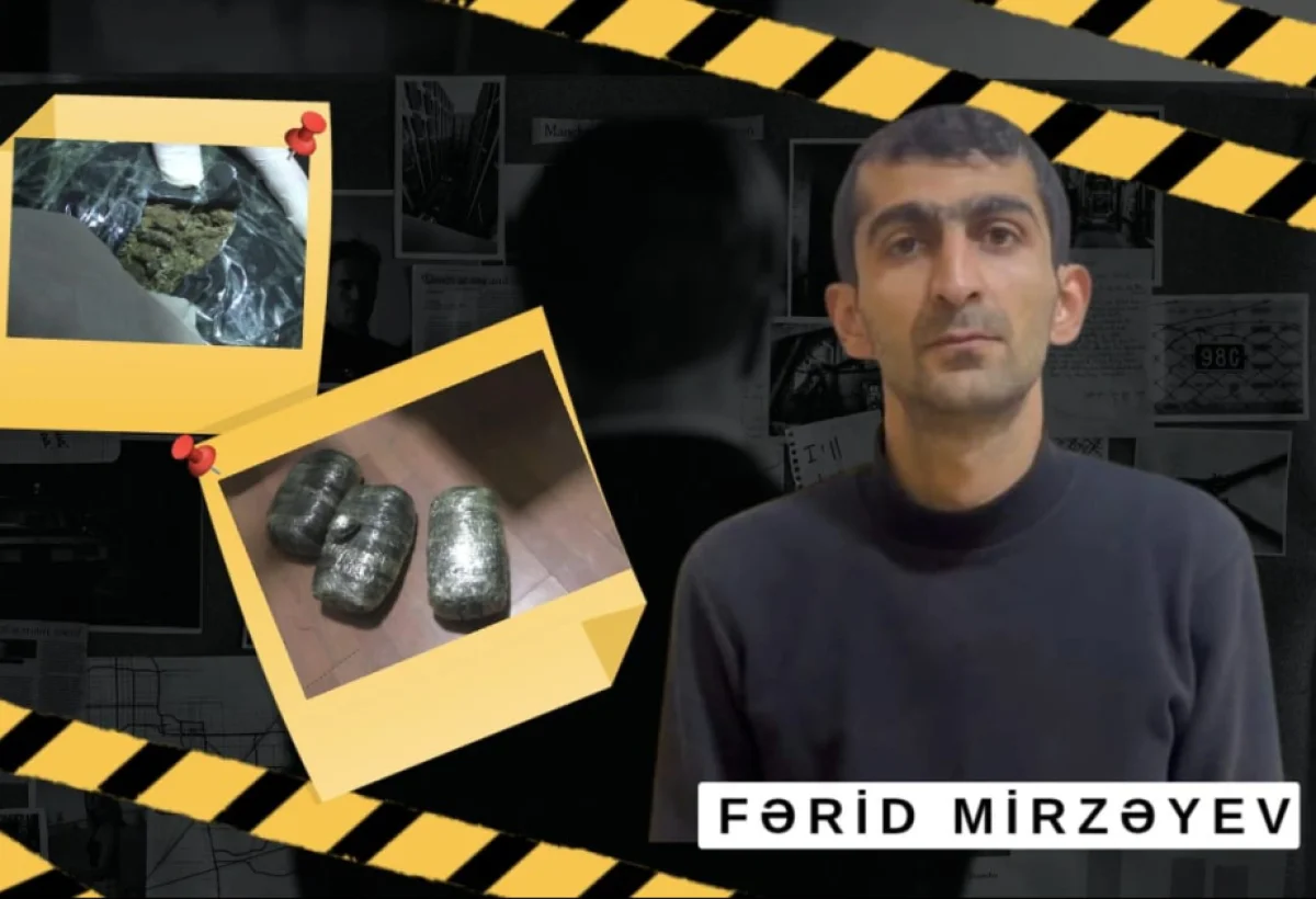 Masallıda 9 kq narkotik aşkarlandı: 31 yaşlı şəxs tutuldu