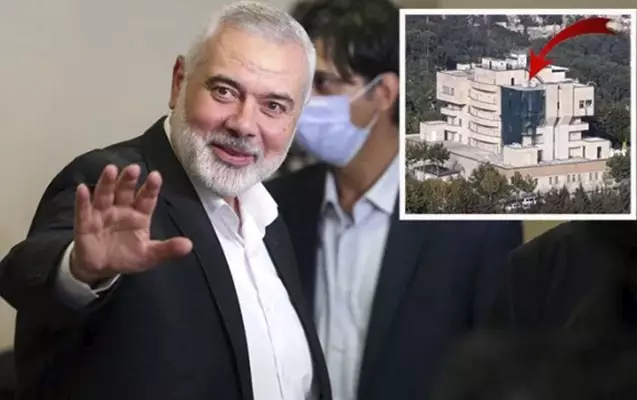 Haniyənin öldürüldüyü binanın görüntüləri yayıldı