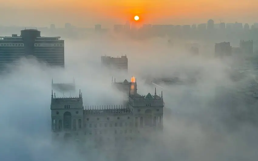Dumanla əlaqədar bəzi yerlərdə görünüş məsafəsi məhdudlaşıb
