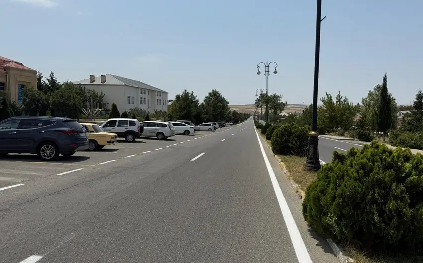 Qobustanda yol nişanlanma işləri aparılıb