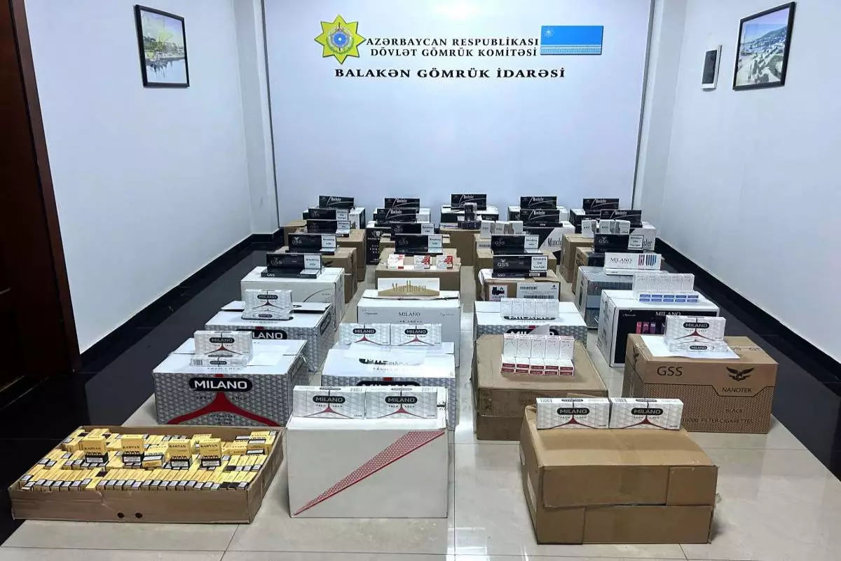 Mağazada külli miqdarda aksiz markasız siqaret aşkar edilib