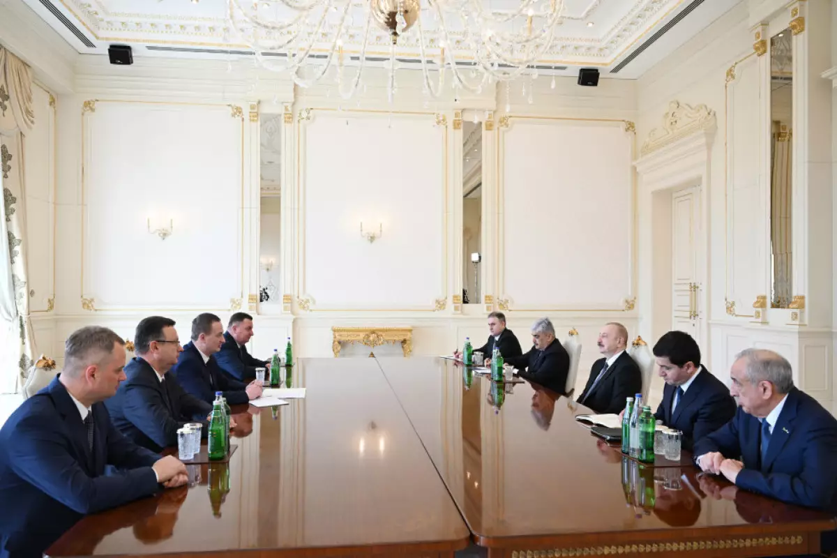 Prezident İlham Əliyev Belarusun Baş nazirini qəbul edib - YENİLƏNİB
