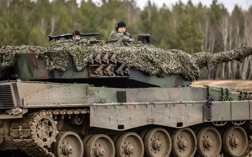 “Rheinmetall” Niderlandın adından Ukraynaya 14 ədəd “Leopard 2” tankı verəcək