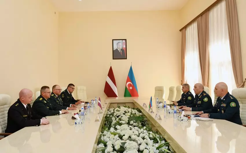 Latviya DSX rəisi Azərbaycanda səfərdə olub