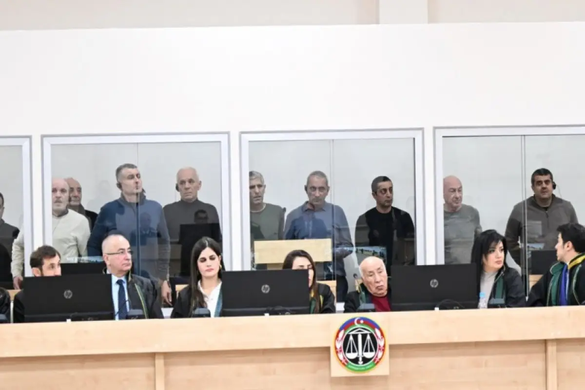 Ermənistan vətəndaşlarının məhkəməsində prokurorlar ittiham çıxışına başlayıb: Təqsirləri sübutlarla təsdiqlənib