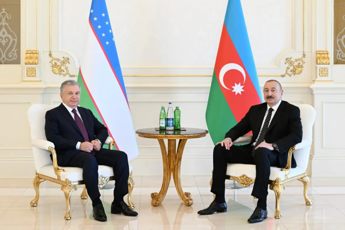 Azərbaycan və Özbəkistan prezidentləri arasında təkbətək görüş keçirilib - YENİLƏNİB