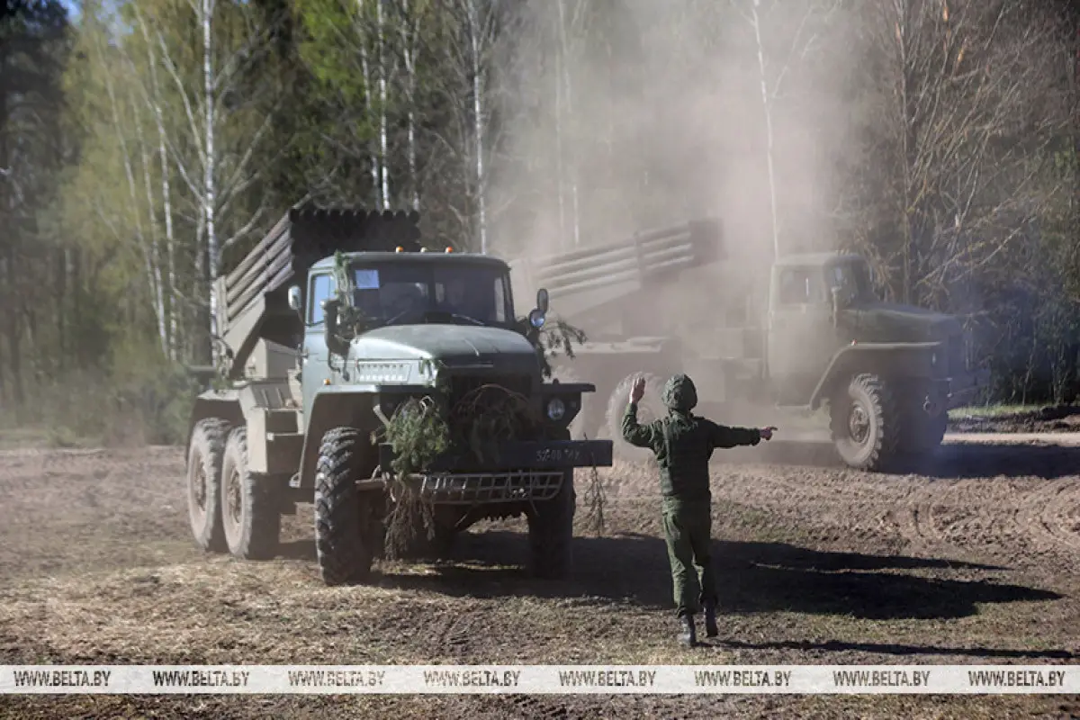 Belarus ordusunun döyüş hazırlığı vəziyyətinə gətirilməsi yoxlanılıb