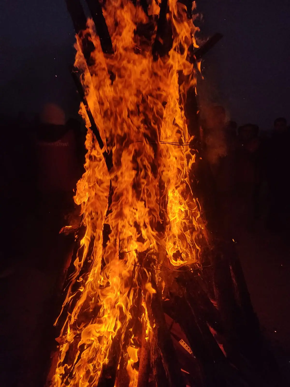 Şuşada Novruz tonqalı qalanıb