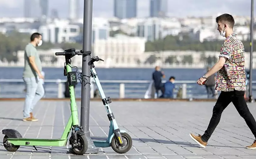 Milli Park ərazisində skuterlər üçün maksimal sürət həddi 17 km/saat müəyyənləşib