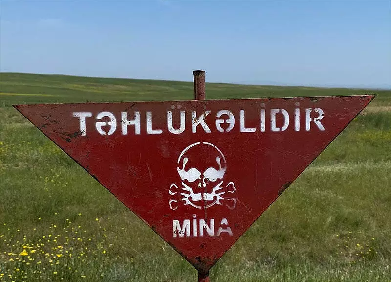 Azad edilmiş ərazilərdə aşkarlanan minaların sayı açıqlanıb