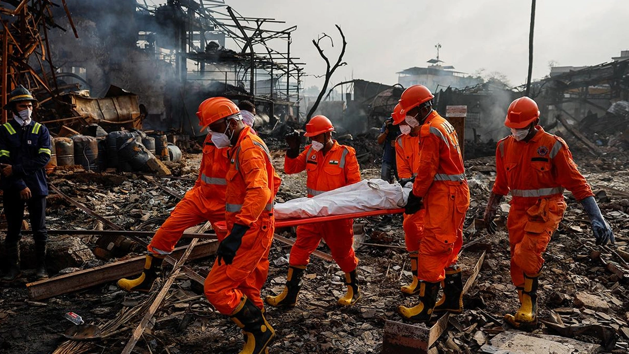 Hindistanda partlayış baş verib, 9 nəfər ölüb