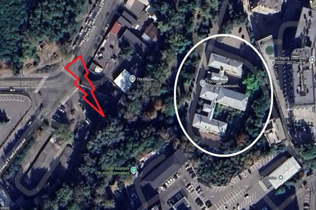 Rusiyanın Kiyevə atdığı raketlərdən biri Azərbaycan səfirliyinin yaxınlığına düşüb