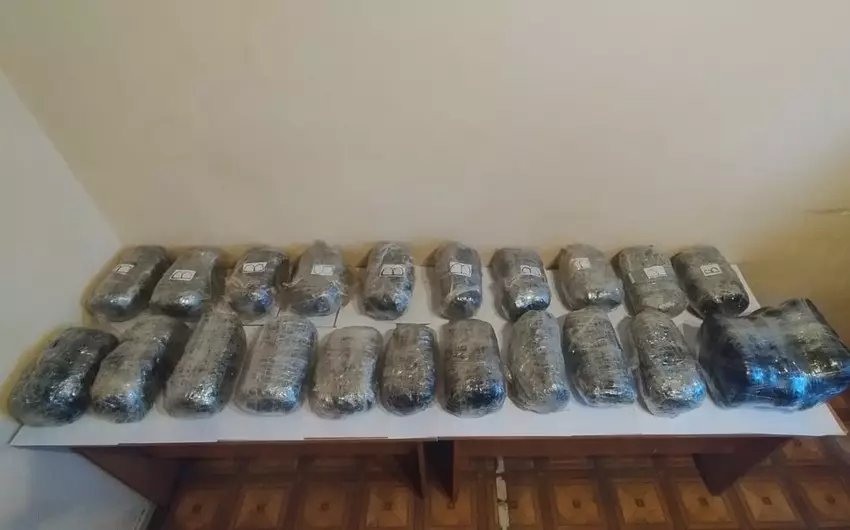 İrandan Azərbaycana 28 kiloqramdan çox narkotikin keçirilməsinin qarşısı alınıb