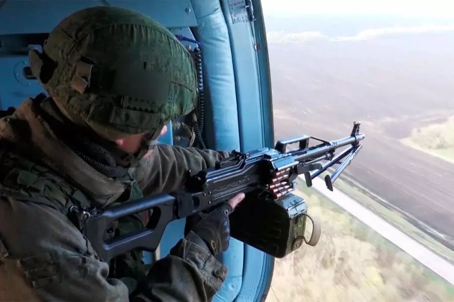 Rusiya Ukraynanın Mi-8 helikopterini vurub