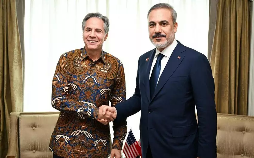 Hakan Fidan Blinkenlə görüşüb