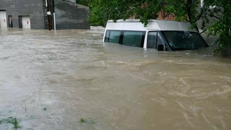 Fransada güclü yağış daşqınlara səbəb olub