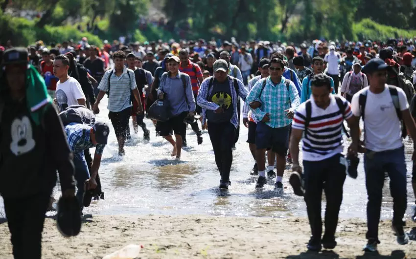 Meksikanın cənubundakı zorakılıqlara görə yüzlərlə insan Qvatemalaya qaçıb