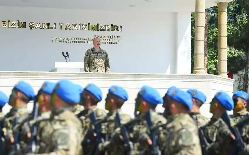 Prezident: "Bölgədə gündəliyi müəyyən edən yenə də biz olduq"