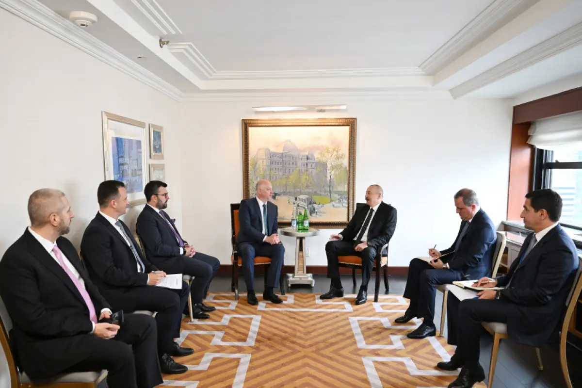 Prezidentin Nyu-Yorkda Bolqarıstanın Baş naziri ilə görüşü olub