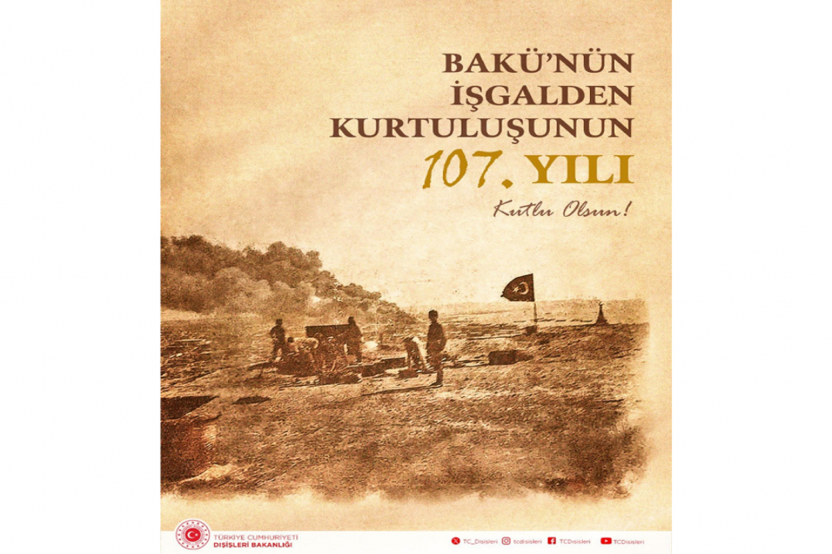 Türkiyə Xarici İşlər Nazirliyi Azərbaycanı təbrik edib