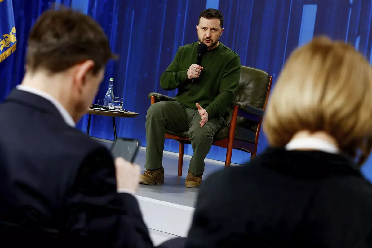 Zelenski Litvaya səfər edib