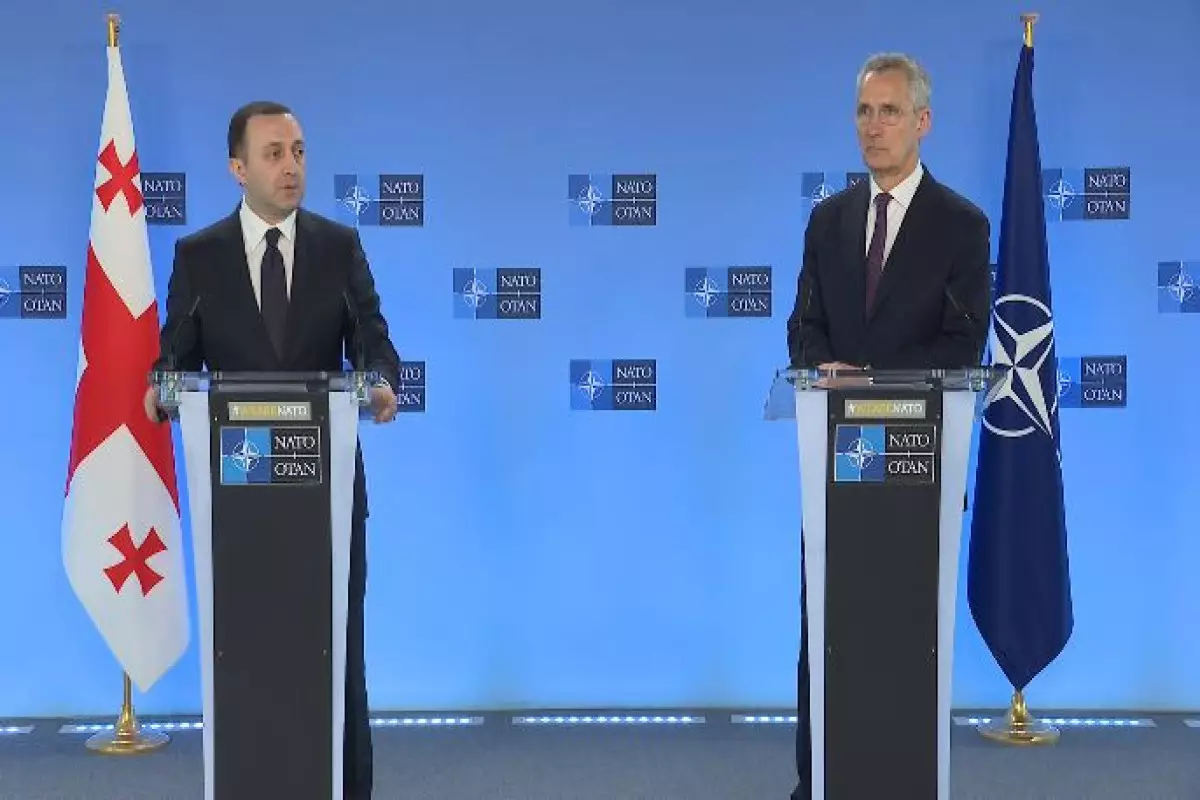 Stoltenberq: Gürcüstan NATO-nun yaxın tərəfdaşıdır