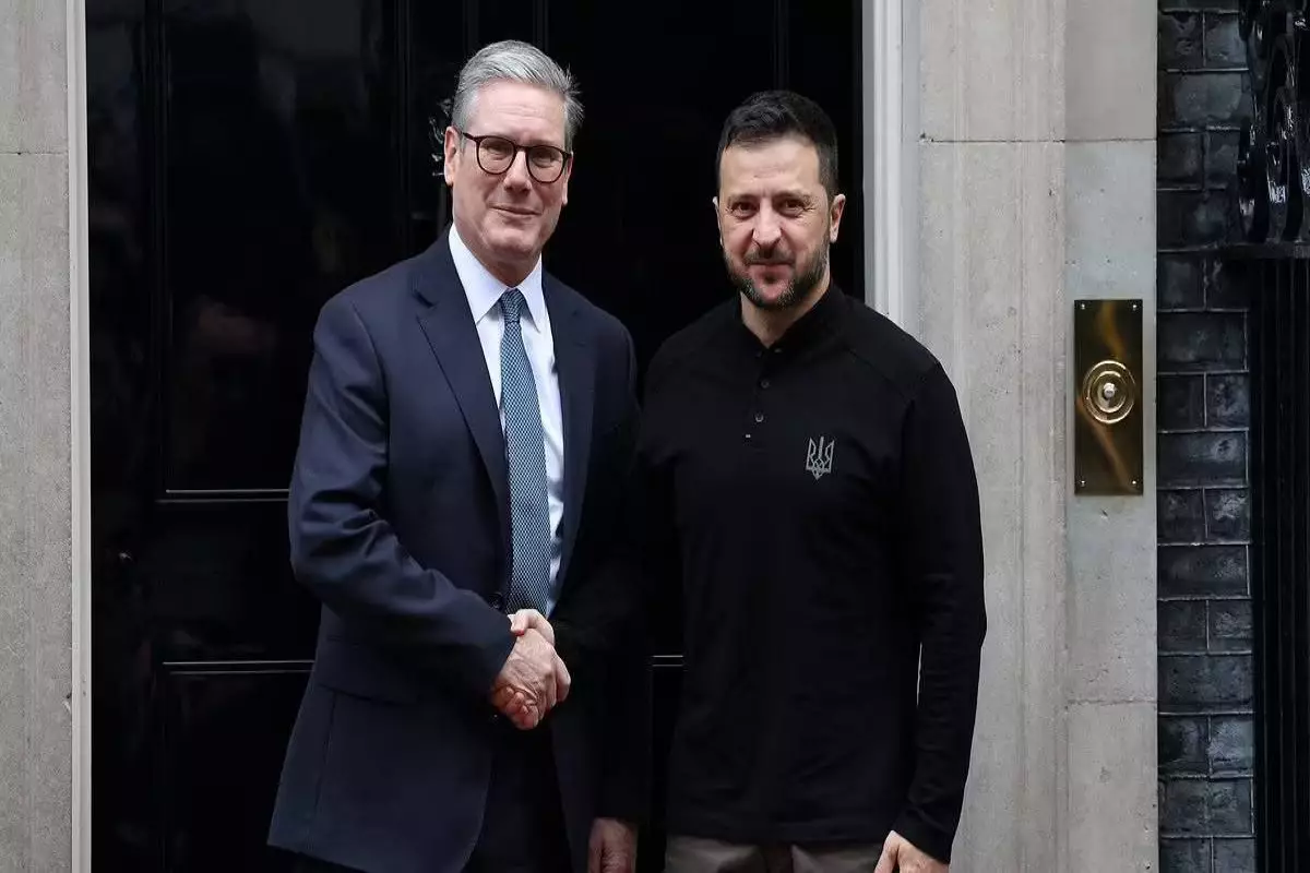 Zelenski Londona gedib