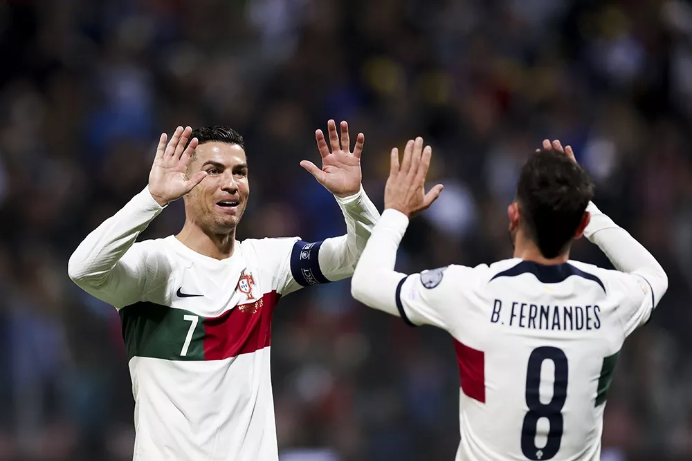 Ronaldo Portuqaliya millisinin 5:0 hesablı qələbəsindən danışıb