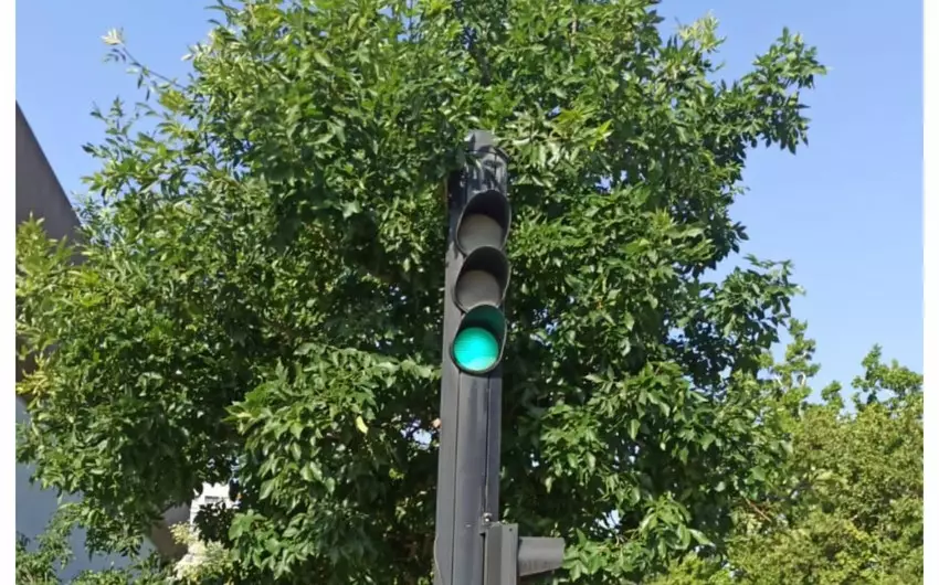 Bakıda işıqforda yaranan texniki nasazlıq aradan qaldırılıb