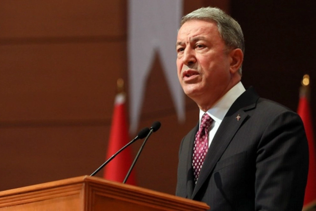 Hulusi Akar: "4 hərbçimiz şəhid olub, 45 əməkdaşımız həyatını itirib"