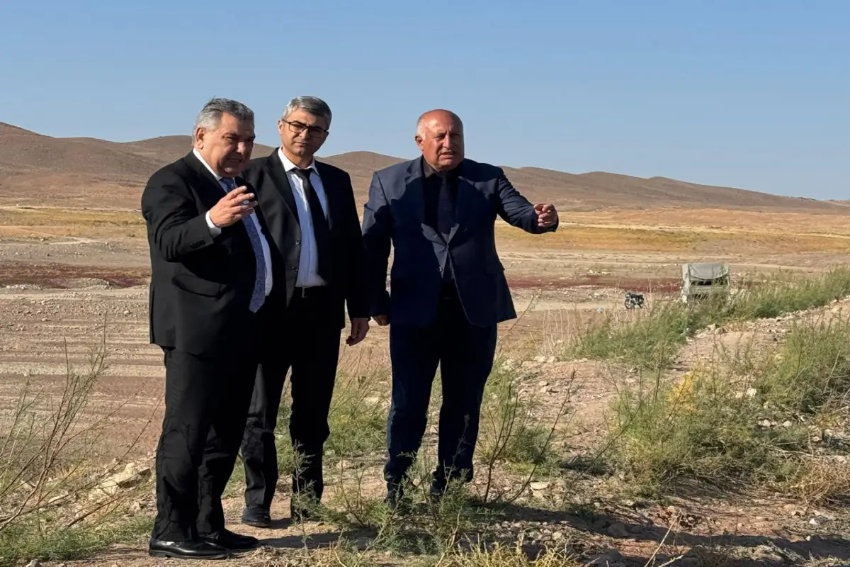 ADSEA Bənəniyar su anbarına baxış keçirib