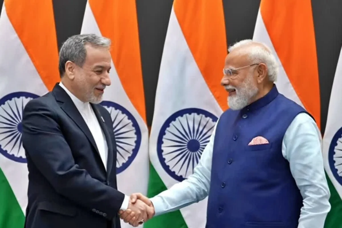 Iranian FM Abbas Araghchi meets Indian PM Narendra Modi